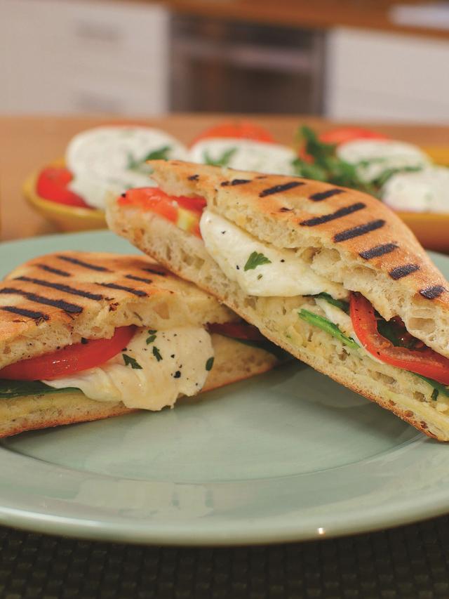 Produktbild von Grillpfanne "Wendepfanne Red Copper Duo Flipwich" doppelseitig, für alle Herdarten inkl. Induktion, Antihaftbeschichtung