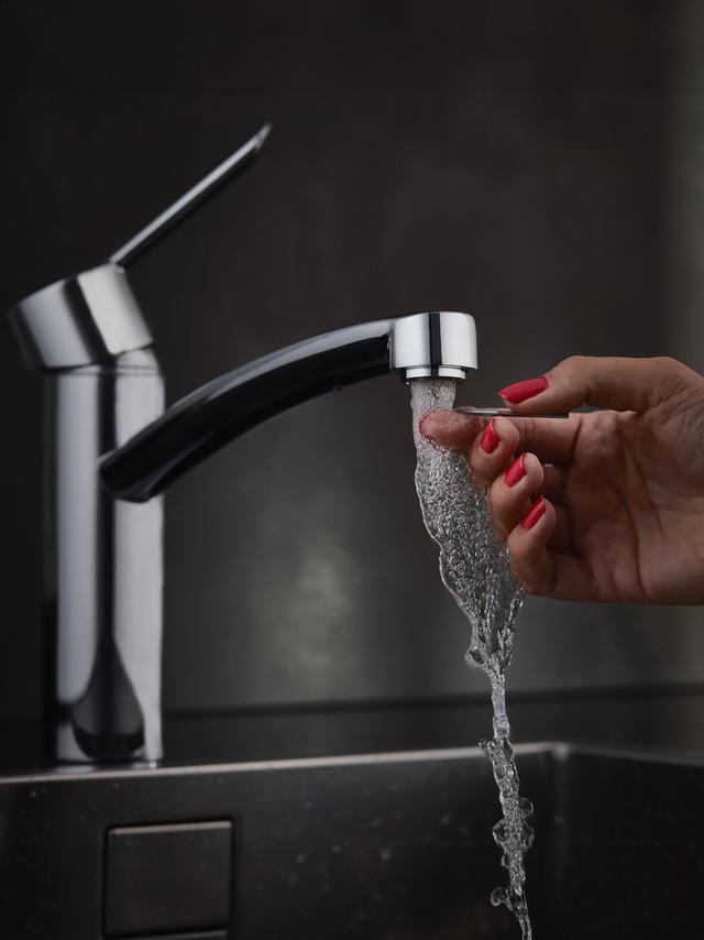 Produktbild von Wassersparregler Premium, bis zu 70 % Wasser sparen, antibakteriell, Made in Germany