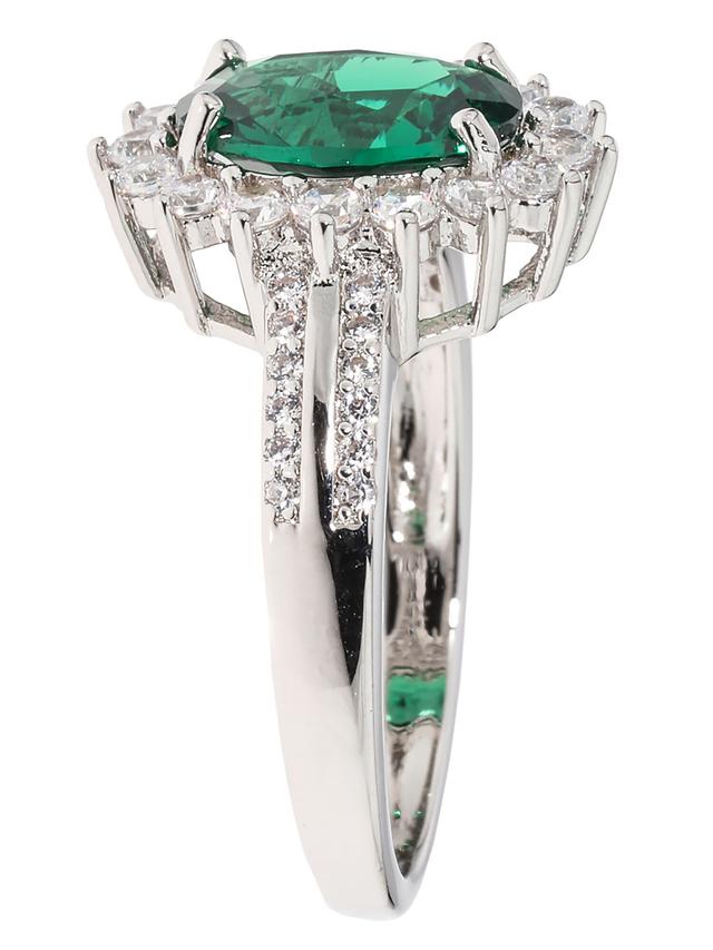 Produktbild von Entourage-Ring "Rodeo Drive", 37 Zirkonia, rhodiniert