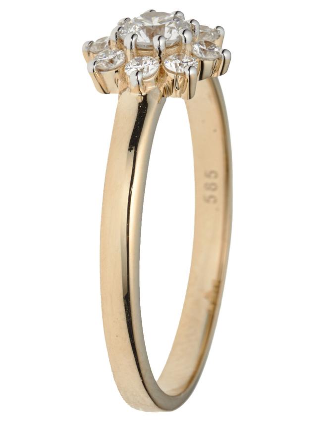 Produktbild von Entourage-Ring, Brillant, Gelbgold 585