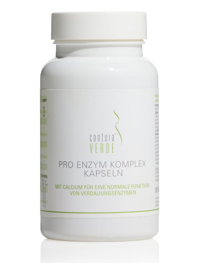 Produktbild von "Pro Enzym Komplex" mit Ananas- und Papaya Extrakt, Kapseln, Monatsvorrat