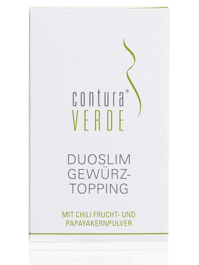 Produktbild von "Duoslim Gewürz-Topping" mit Chili Fruchtpulver & Papayakernpulver, 90 g