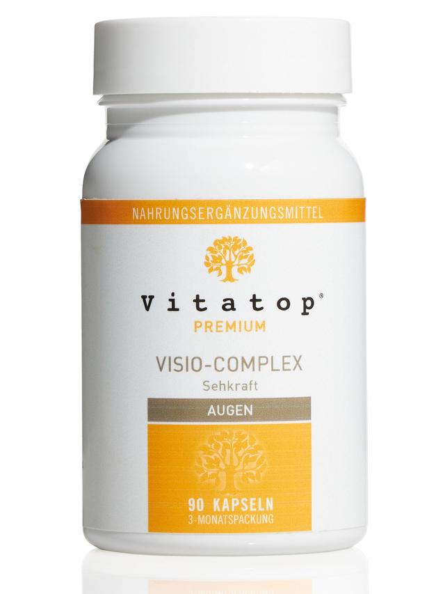 Produktbild von "Visio-Complex" mit Vitamin A & Tagetes-Blütenextrakt , Kapseln, Jahresvorrat