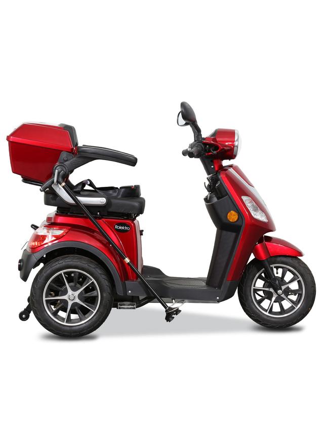 Produktbild von E-Trike "25 Pro" führerscheinfrei, ohne Helmpflicht, mit Straßenzulassung, 50 km Reichweite, bis zu 25 km/h, 1000 W