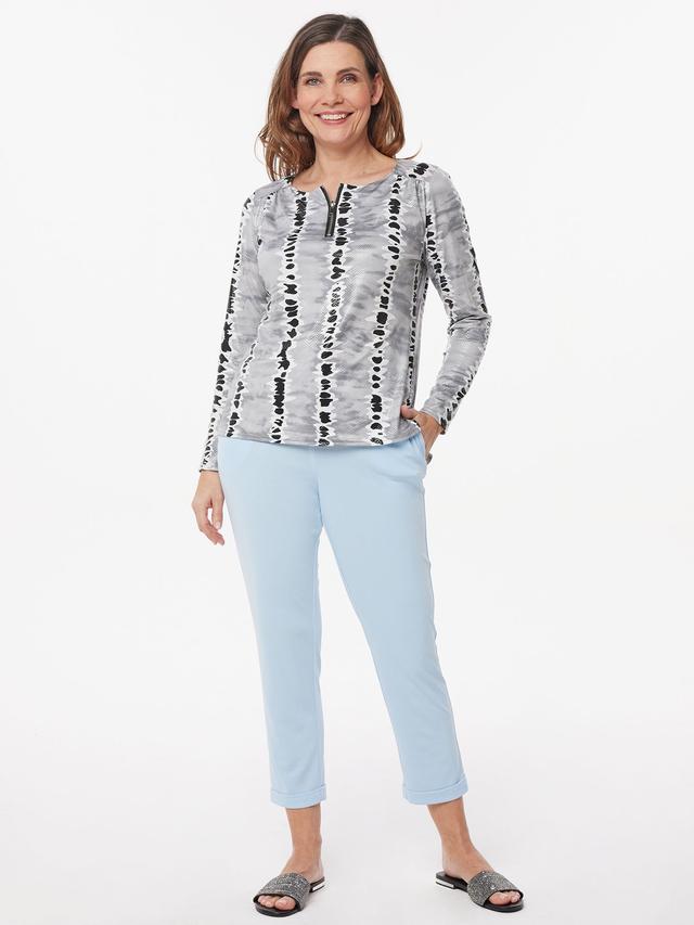 Produktbild von Blusenshirt mit Zierreißverschluss