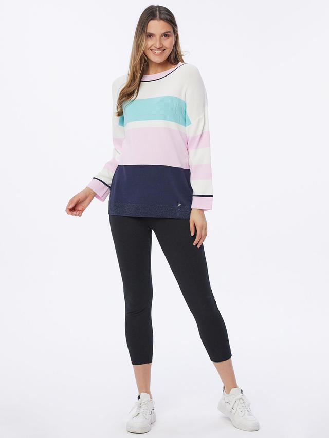 Produktbild von Feinstrick Pullover Streifendesign