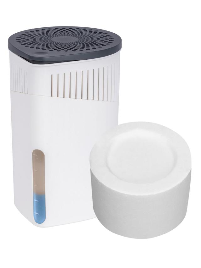 Produktbild von Raumentfeuchter "Cube" oder "Drop" Nachfüllpackung, für bis 80 qm2, rechteckig, gegen Feuchtigkeit und Gerüche, 6er-Set, 6000 g