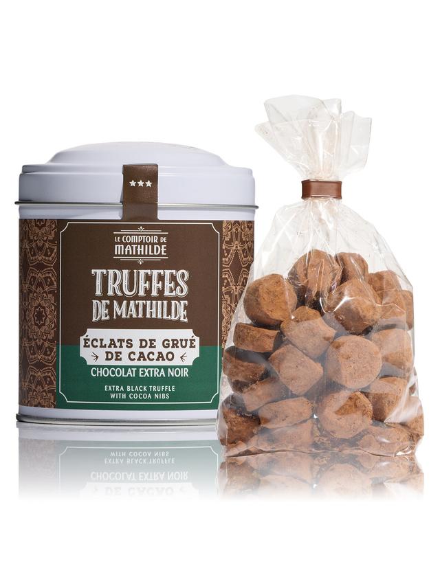 Produktbild von Le Comptoir de Mathilde Schokoladen Geschenkset aus Trüffelschokolade und Schokoperlen, 2-teilig