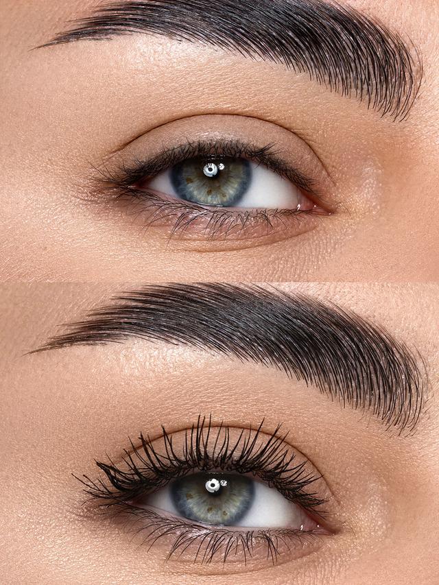 Produktbild von Volumen Mascara "Subliminal x Atomic Volume" mit Glycerin & Rizinusöl, mehr Fülle und Länge