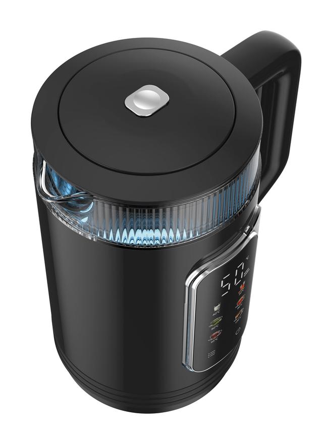 Produktbild von Jocca Glas Wasserkocher "Easy Touch" mit Touchscreen, Temperaturwahl, Warmhaltefunktion, LED Licht, 1,5 l