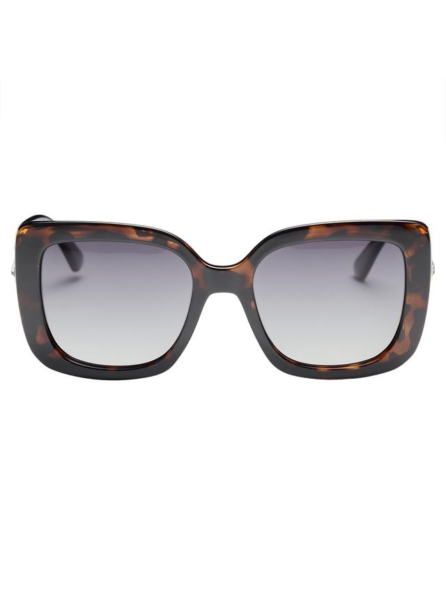 Produktbild von Sonnenbrille "Heidi" mit UV-Schutz, polarisiert, Braun gemustert