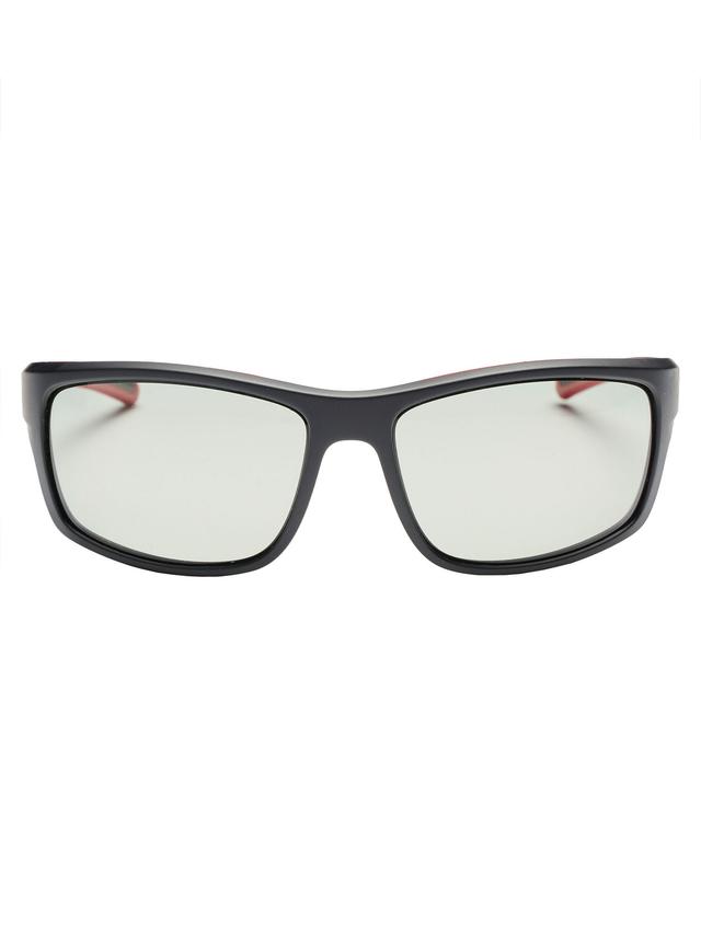 Produktbild von Outdoorbrille "Active", UV-Schutz, Kratzfest, Schwarz/Rot