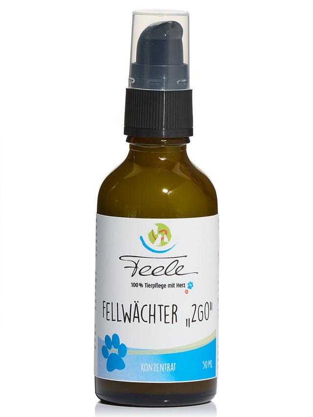 Produktbild von Feele Zeckenschutz Set "Fellwächter 2GO Starterset" mit Fellwächter 2GO Konzentrat & Feele-Klett, 2-teilig
