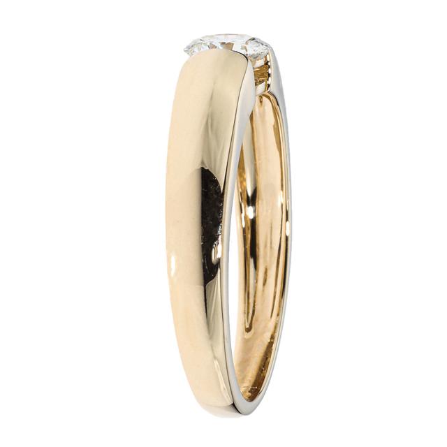 Produktbild von Brillant-Ring in Spannring-Optik, Gold 585 poliert