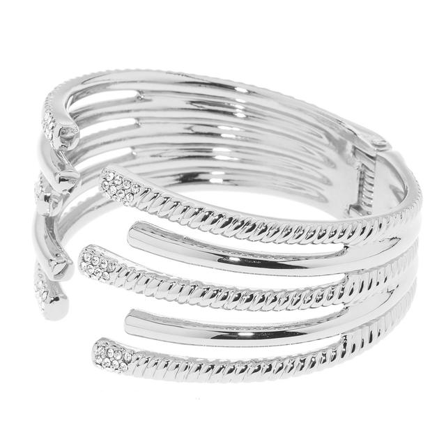 Produktbild von Armspange "Ibiza Party", 66 Zirkonia, Kordelband