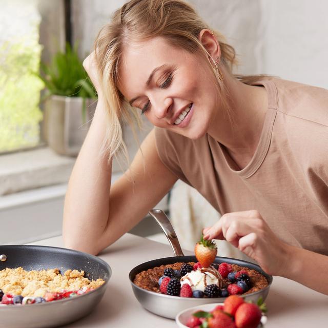 Produktbild von Bratpfanne "Therm-up 3-Schicht" für alle Herdarten inkl. Induktion, Antihaftbeschichtung, 20 cm