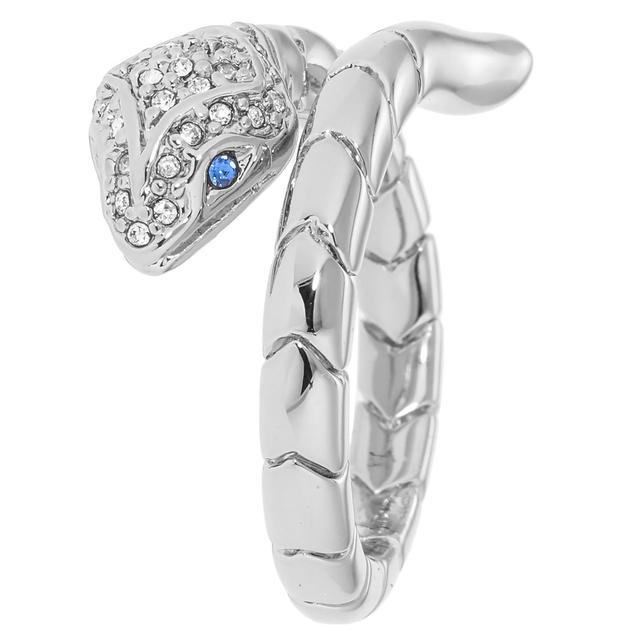 Produktbild von Croisé-Ring "Brilliant Mamba", Zirkonia ca.0,301ct, poliert