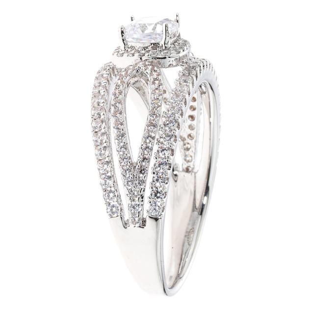 Produktbild von Cocktail-Ring "Antigua Dream", Zirkonia, rhodiniert