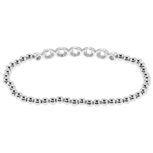 Produktbild von Armband "Glam of Rome", 76 Zirkonia, flexibel tragbar