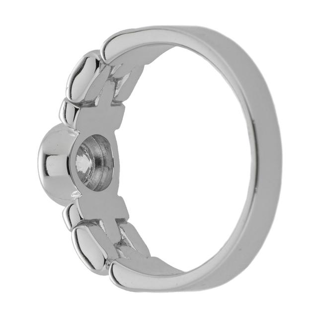 Produktbild von Solitär-Bandring "Love & Trust", Silber 925