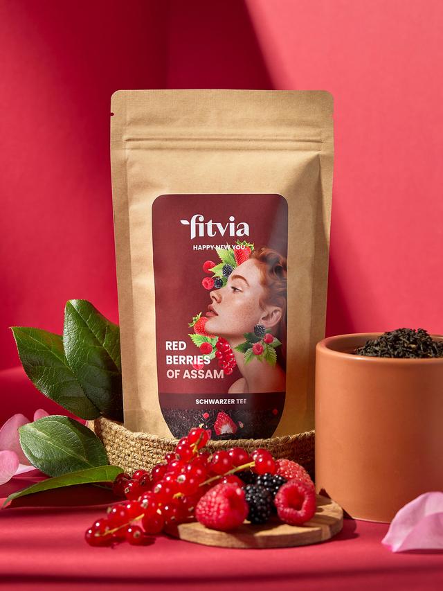 Produktbild von Schwarzer Tee Waldfrucht, 3er-Set