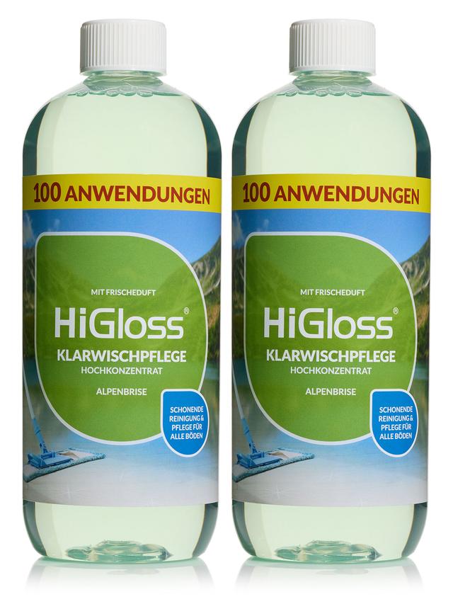 Produktbild von Bodenreiniger "Klarwischpflege" Hochkonzentrat, 2er-Set