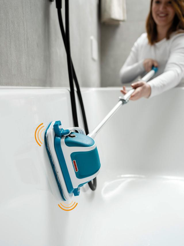 Produktbild von Livington Vibrationsreiniger "MultiScrubber" Akku betrieben, kabellos, inkl. 2 Wischbezüge