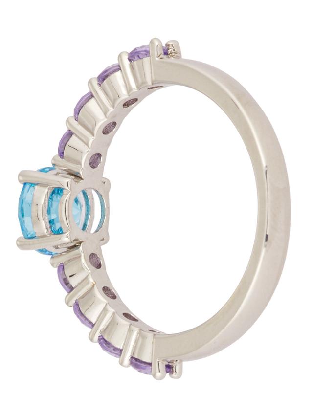 Produktbild von Cocktail-Ring "Color Flash", Zirkonia