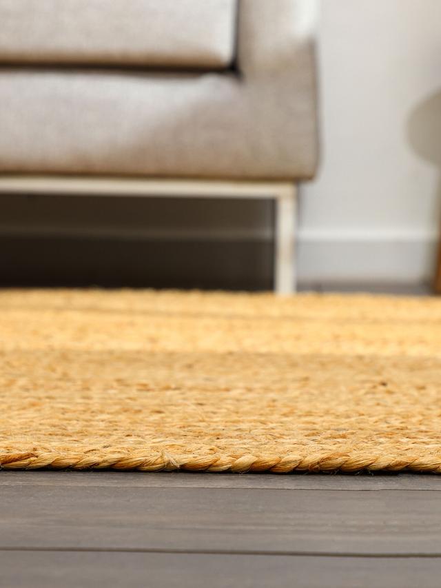 Produktbild von Naturteppich "Jute Naturfaser" Boho, nachhaltig, 290 x 200 cm