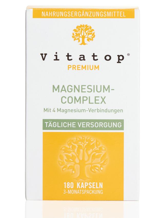 Produktbild von "Magnesium-Complex" mit 4 Magnesiumverbindungen, Kapseln, 3-Monatsvorrat
