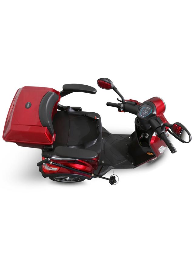 Produktbild von E-Trike "25 Pro" führerscheinfrei, ohne Helmpflicht, mit Straßenzulassung, 50 km Reichweite, bis zu 25 km/h, 1000 W