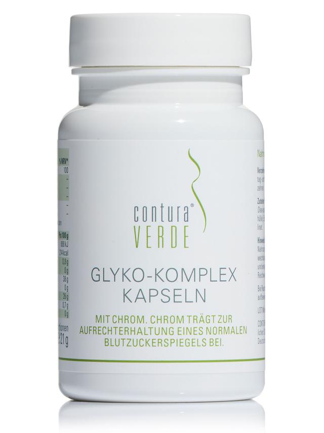 Produktbild von "Glyko-Komplex" mit Apfel- und Olivenextrakt Pomolive®, Kapseln, Monatsvorrat