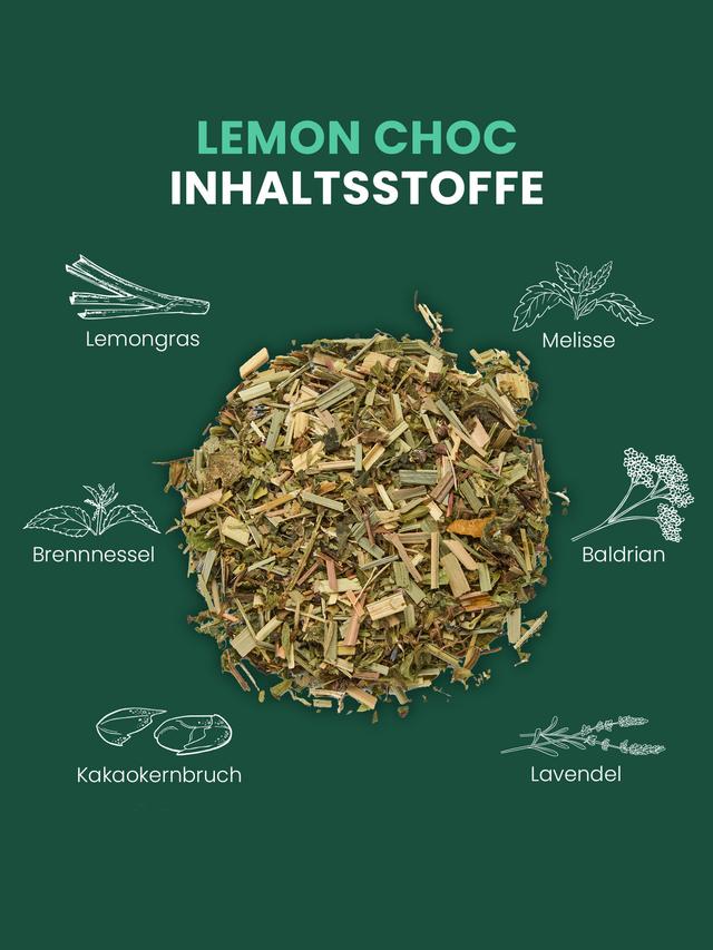 Produktbild von Kräutertee Lemone-Melisse-Kakao, lose, 100 g