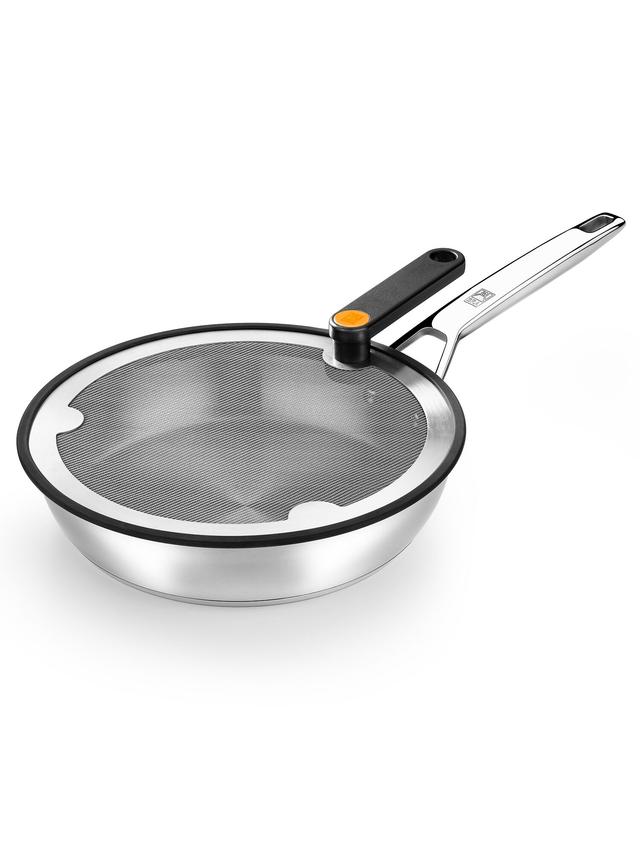 Produktbild von Spritzschutzdeckel m. Klappgriff 24, 26, 28 cm, EFFICIENT-Serie