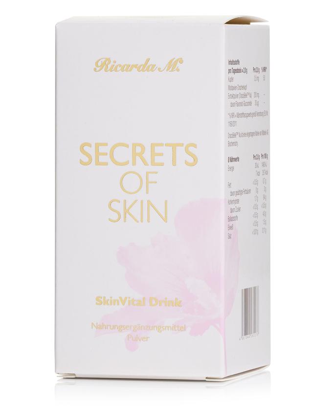 Produktbild von "Secrets of Skin SkinVital Drink" mit Hibiskus-Blütenextrakt, Pulver, Monatsvorrat