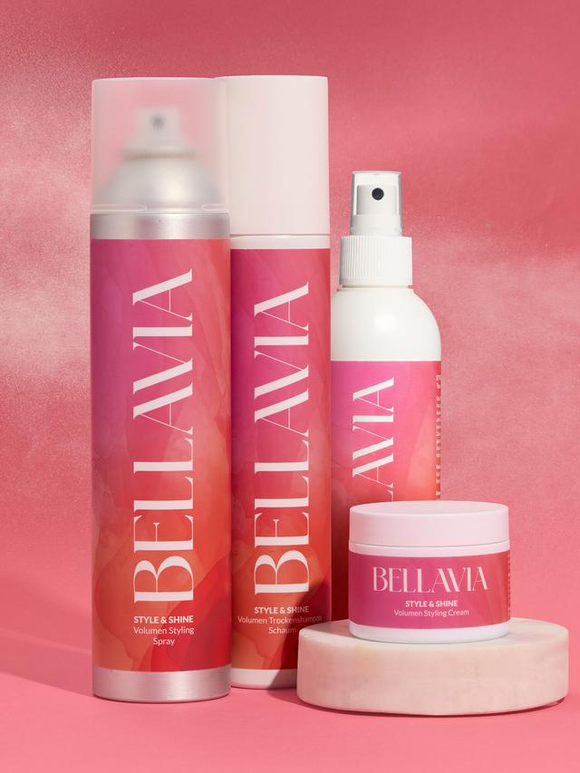 Produktbild von Trockenshampoo "Bellavia Schaum" für Volumen, 2er-Set, 600 ml