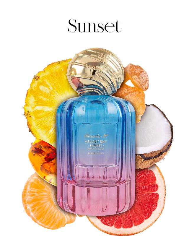 Produktbild von Parfüm Set "WOS Velvet Sky Eau de Parfum" Oud Duft, mit Tages-und Abendduft, 2x 100 ml