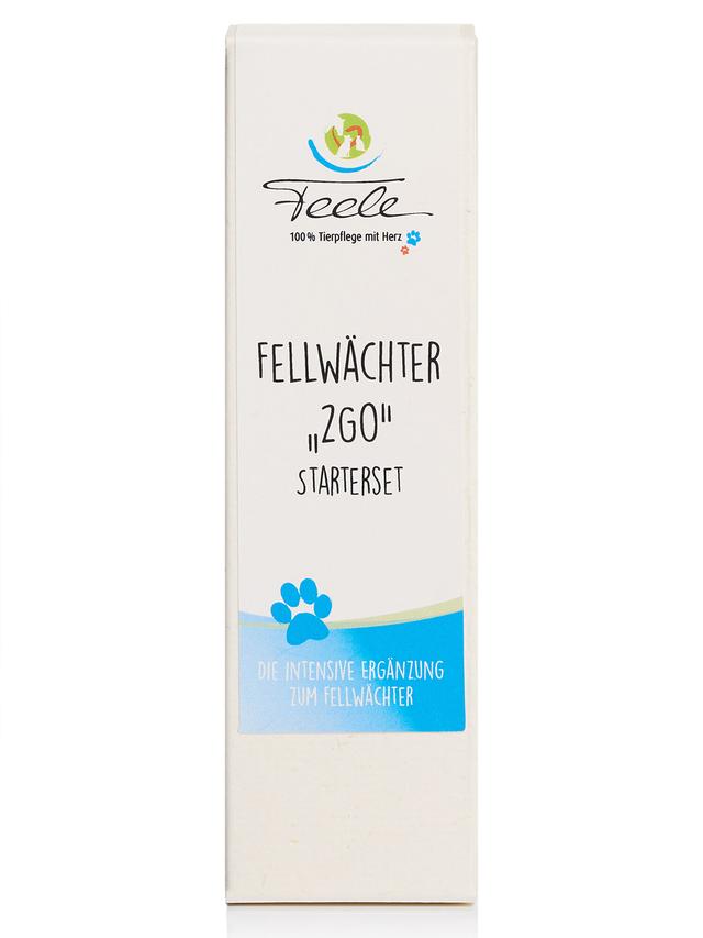Produktbild von Feele Zeckenschutz Set "Fellwächter 2GO Starterset" mit Fellwächter 2GO Konzentrat & Feele-Klett, 2-teilig