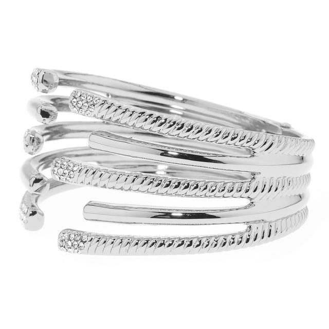 Produktbild von Armspange "Ibiza Party", 66 Zirkonia, Kordelband