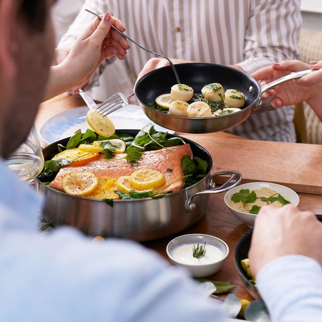 Produktbild von Bratpfanne "Therm-up 3-Schicht" für alle Herdarten inkl. Induktion, Antihaftbeschichtung, 20 cm