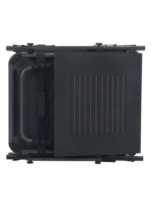 Produktbild von Technaxx Gartenliege mit Solarpanel "TX-275" mit Handy Ladestation, 20 W