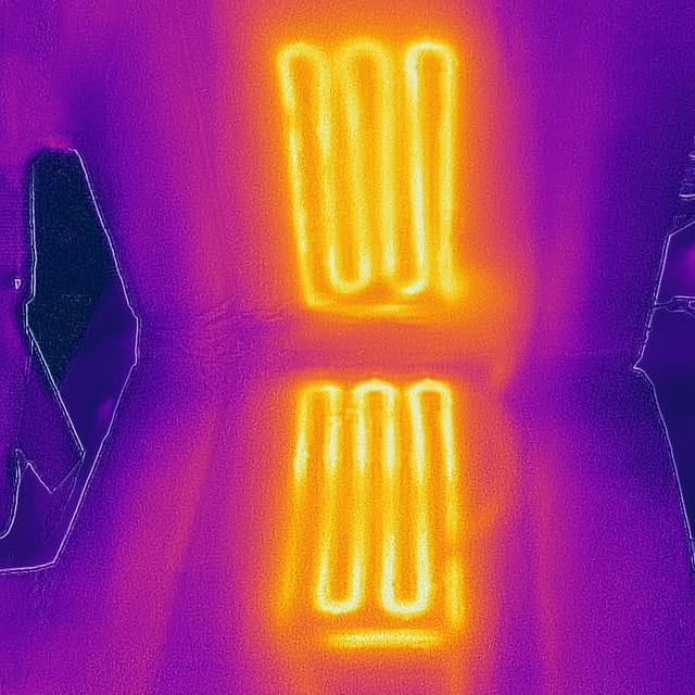 Produktbild von Beheizbares Sitzkissen, kabellos mit Akku, mit 3 Heizstufen, wasserabweisend