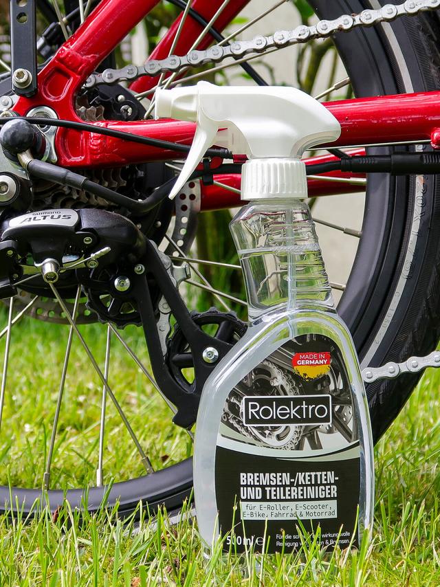 Produktbild von Reinigungsset für E-Roller, E-Scooter, E-Bike, Fahrrad, Motorrad, 3-teilig