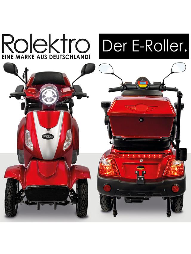 Produktbild von E-Quad " Theo 15 Premium" mit Straßenzulassung, ohne Führerschein & Helmpflicht, Lithium Batterie, herausnehmbarer Akku, 90 km Reichweite, bis zu 15 km/h, 1000 W