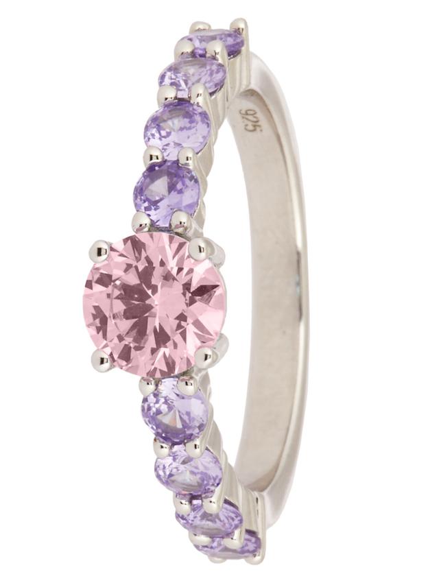 Produktbild von Cocktail-Ring "Color Flash", Zirkonia