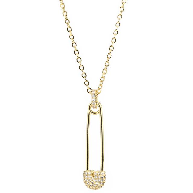 Produktbild von Anhänger und Kette "Glam Punk", Zirkonia