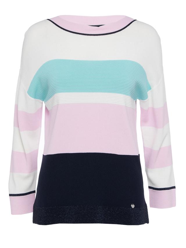 Produktbild von Feinstrick Pullover Streifendesign