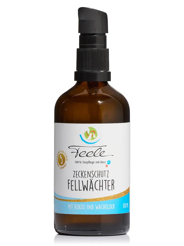 Produktbild von Zeckenschutz Set für kleine Hunde & Katzen aus Zeckenzange- und Spray & Bernsteinkette, 3-teilig