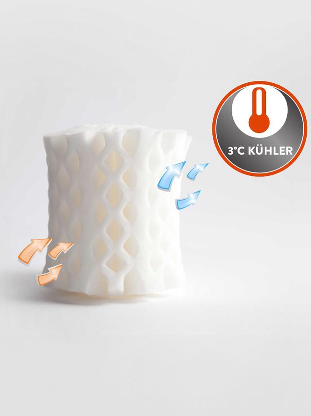 Produktbild von Nackenstützkissen "Octasleep Smart Duo" Memory Foam, 40 x 80 cm