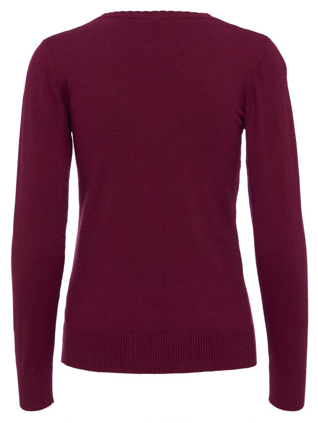 Produktbild von Pullover bestickt mit Perlendeko
